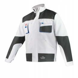 CLASSIC MAXIMUS WHITE KURTKA ROBOCZA r.44