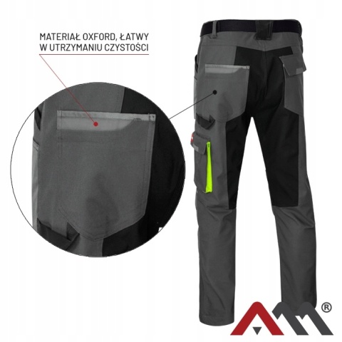 CLASSIC Stretch Slim Spodnie robocze do pasa r.64