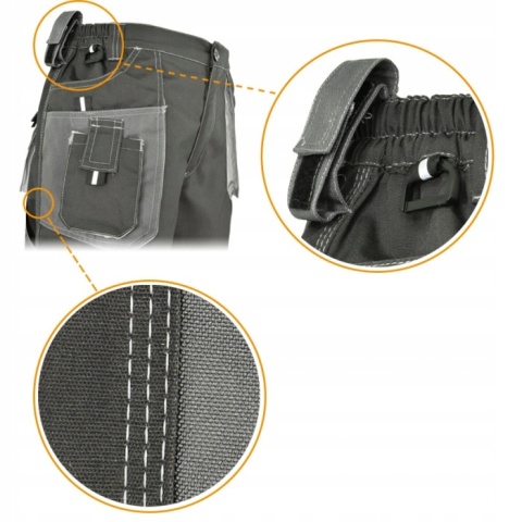 EUROCLASSIC SPODNIE DO PASA ROBOCZE r.60