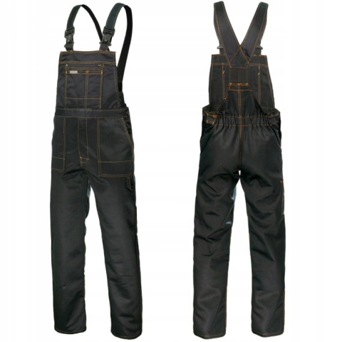 GrandMaster BLACK OGRODNICZKI ROBOCZE CZARNE r.48