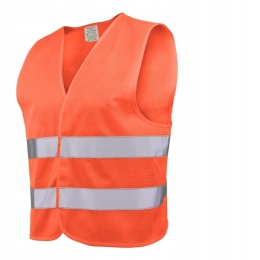 KAMIZELKA ODBLASKOWA VEST2 MESH ORANGE / S