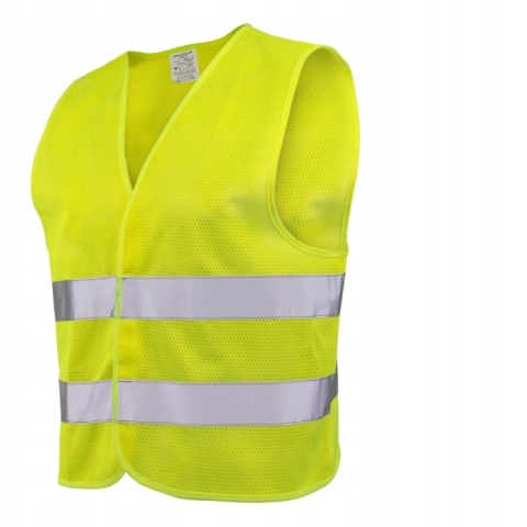 KAMIZELKA ODBLASKOWA VEST2 MESH YELLOW / L