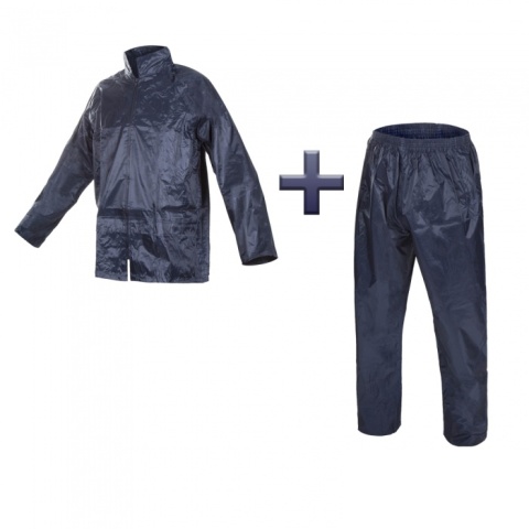 KPN BLUE KOMPLET NYLON PRZECIWDESZCZOWY GRANATOWY r.M