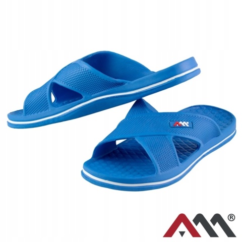 Klapki FLEX Niebieskie r.38