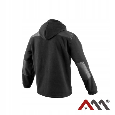 POLAR BLUZA POLAROWA ROBOCZA GRUBA OCIEPLANA 400g ODPINANY KAPTUR NEXO r.S