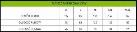 PPD YELLOW PŁASZCZ PVC ŻÓŁTY r.3XL