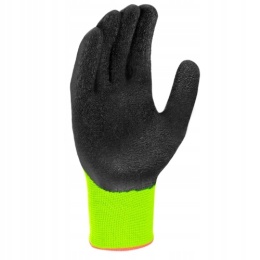 Rękawice ROBOCZE OCHRONNE MOCNE X-Latos Neon 12 par PROCERA r.10