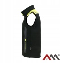 BEZRĘKAWNIK SOFTSHELL ODBLASKOWY MOCNY Kamizelka ocieplana BZR SOFTS r.M