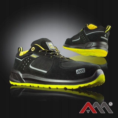 BUTY ROBOCZE Półbuty Ochronne z PODNOSKIEM LEMARS BPZ S1 r.42