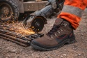Buty Robocze TRZEWIKI OCHRONNE SKÓRZANE BEZ METALOWEGO PODNOSKA BTCRH r.46