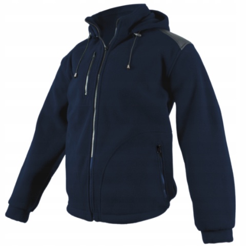 POLAR BLUZA POLAROWA ROBOCZA GRANATOWA OCIEPLANA ODPINANY KAPTUR NEXO r.XL