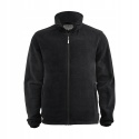 Polar MĘSKI ROBOCZY CIEPŁY CZARNY Bluza Polarowa UNISEX ZEN BLACK r.3XL