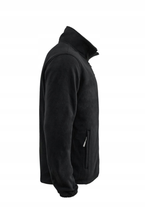 Polar MĘSKI ROBOCZY CIEPŁY CZARNY Bluza Polarowa UNISEX ZEN BLACK r.3XL