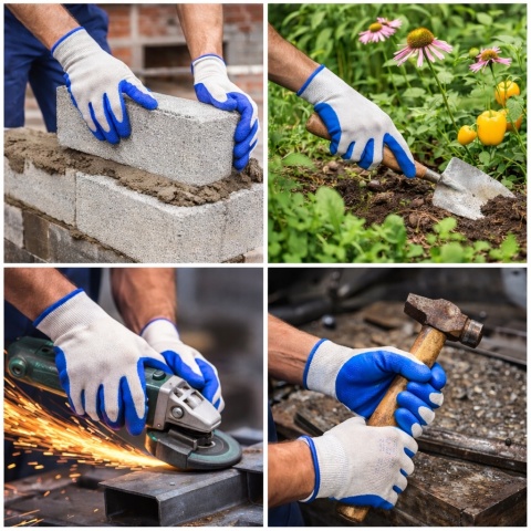 RĘKAWICE ROBOCZE RWE BLUE r.L