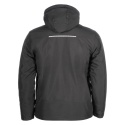 Kurtka Softshell Męska Czarna ART.MAS Odpinany Kaptur PRESTA r.L