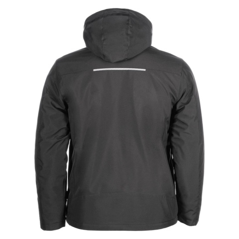 Kurtka Softshell Męska Czarna ART.MAS Odpinany Kaptur PRESTA r.M