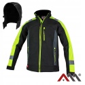 Kurtka Softshell Męski Odblaskowy ART.MAS CLASSWORK YELLOW r.3XL