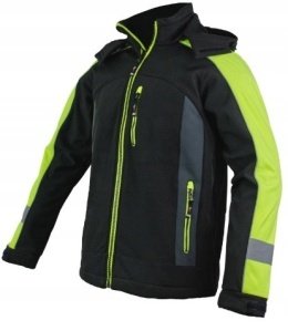 Kurtka Softshell Męski Odblaskowy ART.MAS CLASSWORK YELLOW r.M