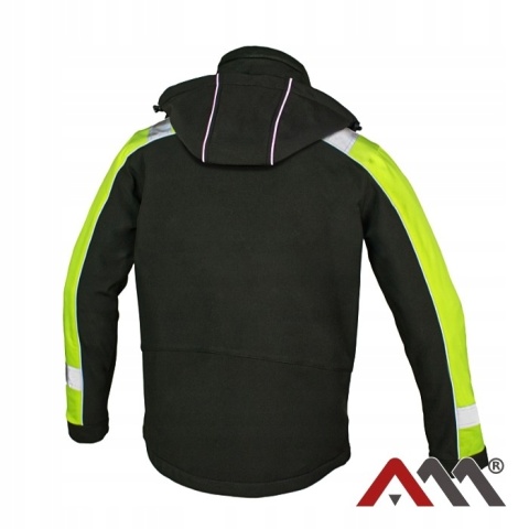 Kurtka Softshell Męski Odblaskowy ART.MAS CLASSWORK YELLOW r.M